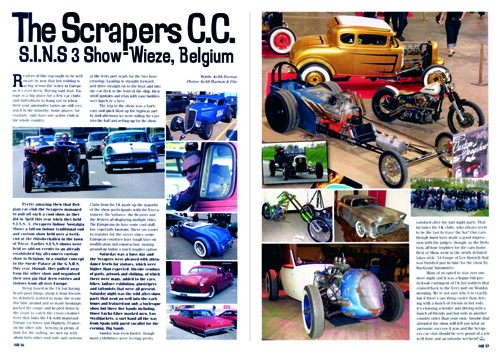 Customizers East - Belgien S.I.N.S. Scrapers C.C.