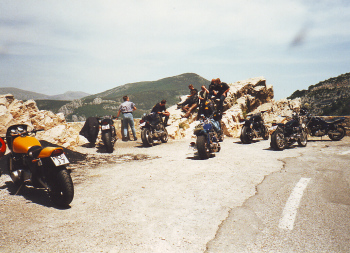DIE CUSTOMIZERS EAST ON THE ROAD - SÜDFRANKREICH - Juni 1998