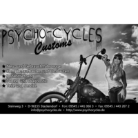 Custom Stage 2022 Sponsor - Psycho Cycles